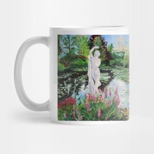 Monet's Garden with a Parisian Bather Mug